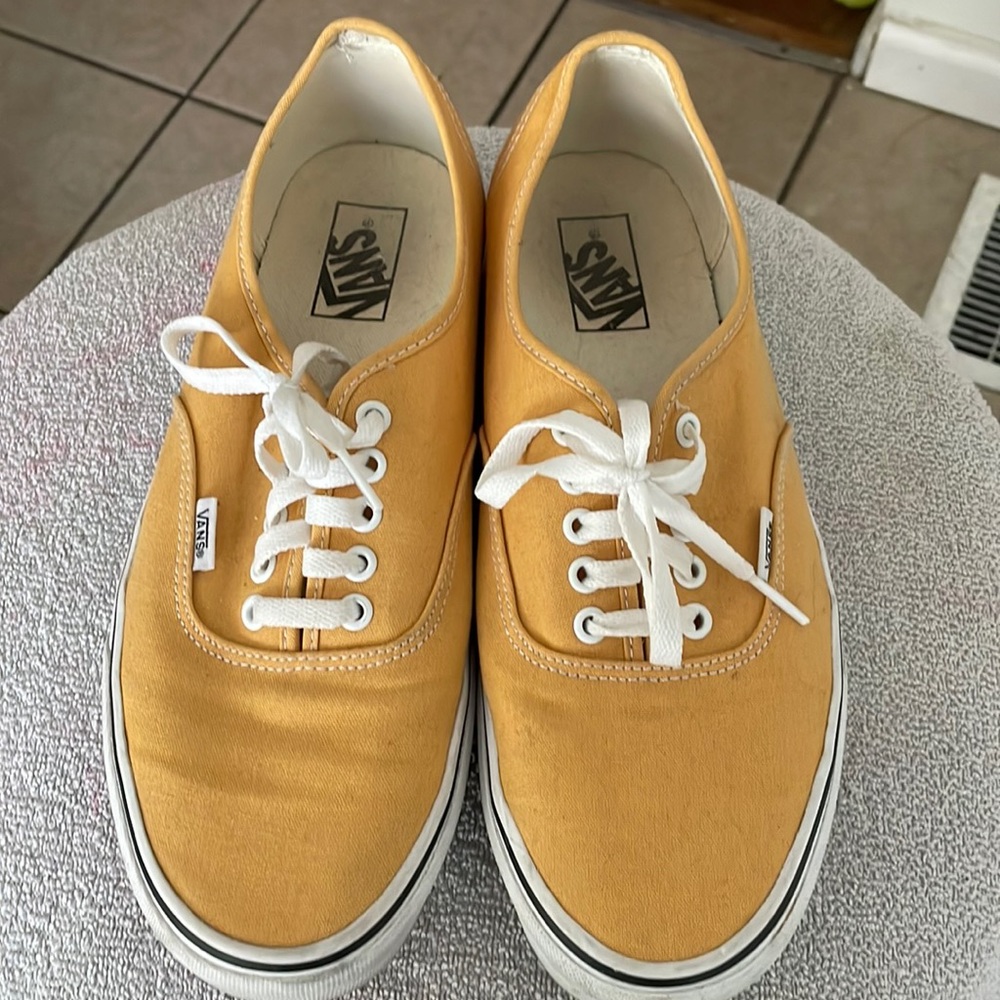 Vans Skate Shoe , Yellow Gold , 10.5 , Great Condition